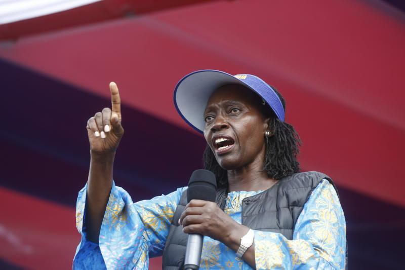 File image of Martha Karua.